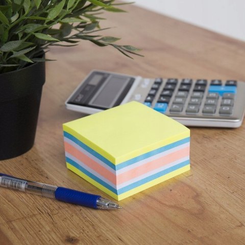 Bloczek samoprzylepny 75x75mm 400k mix neon mango D.RECT (110626) Bloczek samoprzylepny 75x75mm 400k mix neon mango D.RECT (110626)
