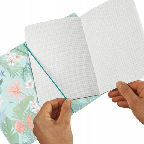Notatnik Flex A4 80 kartek w kratkę i linie Notes Ladylike Jungle 50044320 HERLITZ Notatnik Flex A4 80 kartek w kratkę i linie Notes Ladylike Jungle 50044320 HERLITZ
