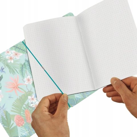 Notatnik Flex A6 40 kartek w kropki Notes Ladylike Jungle 50044306 HERLITZ Notatnik Flex A6 40 kartek w kropki Notes Ladylike Jungle 50044306 HERLITZ