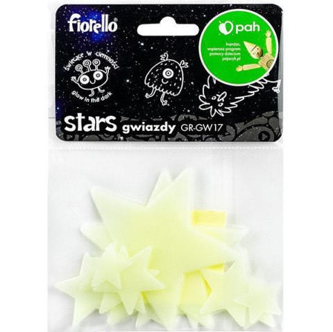 Ozdoby fluorescencyjne GWIAZDKI miks 12szt. GR-GW17 170-2813 FIORELLO Ozdoby fluorescencyjne GWIAZDKI miks 12szt. GR-GW17 170-2813 FIORELLO