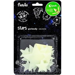 Ozdoby fluorescencyjne GWIAZDKI miks 24szt. GR-GW08 170-2804 FIORELLO