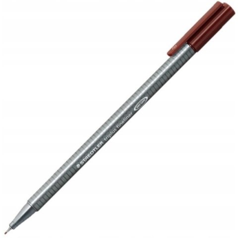 Cienkopis TRIPLUS FIN brązowy STAEDTLER 334-76 Cienkopis TRIPLUS FIN brązowy STAEDTLER 334-76