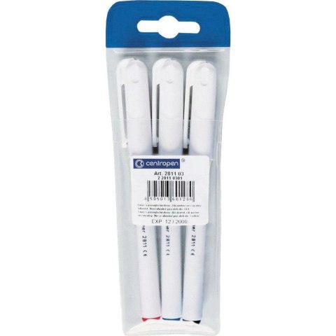 Cienkopis art Liner 2811 (3szt.) czany,czerwony,niebieski CENTROPEN Cienkopis art Liner 2811 (3szt.) czany,czerwony,niebieski CENTROPEN
