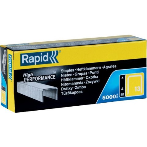 Zszywki 13/4 5000szt RAPID 11825700 do zszyw.pistolet Zszywki 13/4 5000szt RAPID 11825700 do zszyw.pistolet