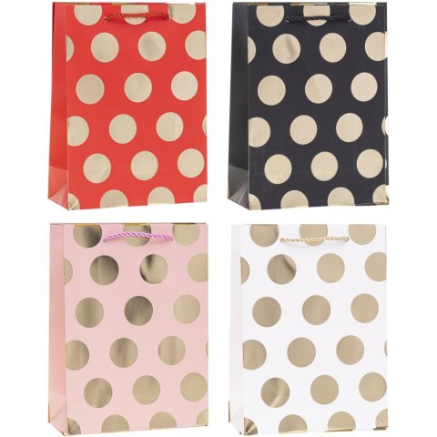 Torebka prezentowa 26x32x10cm TG-23099-HS-A4 ROZETTE Torebka prezentowa 26x32x10cm TG-23099-HS-A4 ROZETTE