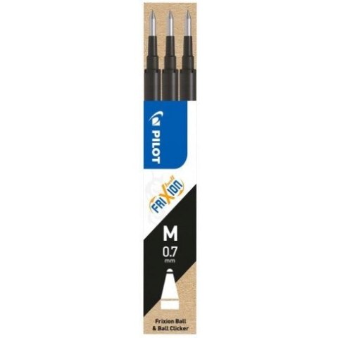 Wkład FRIXION 0,7mm czarny (3szt) BLS-FR7-B-S3 PILOT Wkład FRIXION 0,7mm czarny (3szt) BLS-FR7-B-S3 PILOT
