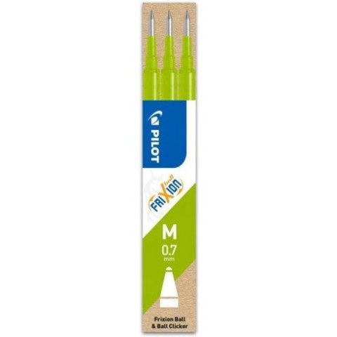 Wkład FRIXION 0,7mm jasnozielony (3szt) BLS-FR7-LG-S5 PILOT Wkład FRIXION 0,7mm jasnozielony (3szt) BLS-FR7-LG-S5 PILOT