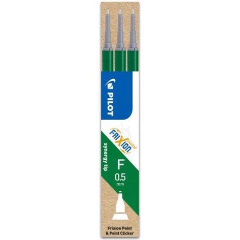 Wkład FRIXION POINT 0,5mm zielony (3szt) PIRBLS-FRP5-G-S3 PILOT Wkład FRIXION POINT 0,5mm zielony (3szt) PIRBLS-FRP5-G-S3 PILOT