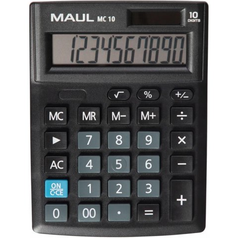 Kalkulator biurowy COMPACT MC10 10-pozycyjny czarny 72654/90 ML MAUL Kalkulator biurowy COMPACT MC10 10-pozycyjny czarny 72654/90 ML MAUL