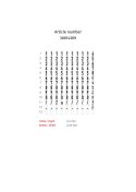 Metkownica jednorzędowa 26x12 METO Easy S 1026/12 (+ symbole g/Kg) M30014309