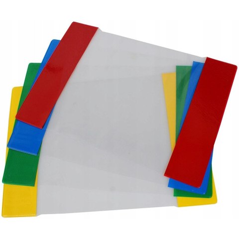 Okładki na zeszyty szkolne A4 kolorowe 25 sztuk 30x43,7cm OZK-02 BIURFOL Okładki na zeszyty szkolne A4 kolorowe 25 sztuk 30x43,7cm OZK-02 BIURFOL