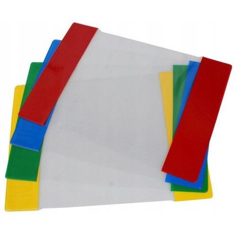 Okładki na zeszyty szkolne A5 kolorowe 10 sztuk 21,2x30,3cm OZK10-01 BIURFOL Okładki na zeszyty szkolne A5 kolorowe 10 sztuk 21,2x30,3cm OZK10-01 BIURFOL