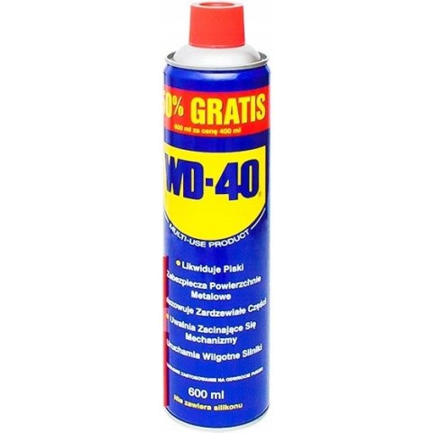 Preparat wielofunkcyjny/odrdzewiacz WD-40 600ml Preparat wielofunkcyjny/odrdzewiacz WD-40 600ml