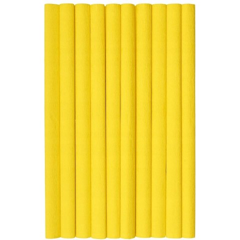 Bibuła marszczona CREATINIO 10 sztuk 50x200cm żółty 400153892 TOP 2000