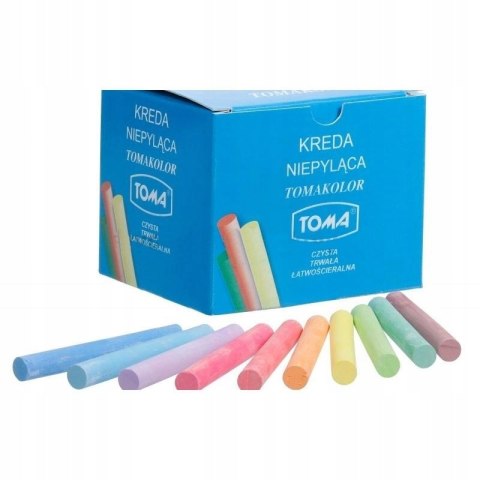 Kreda szkolna kolor 100szt. 80201 TOMA Kreda szkolna kolor 100szt. 80201 TOMA