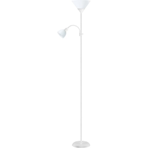 Lampa podłogowa PLATINET E27 + E14 biała (45177) Lampa podłogowa PLATINET E27 + E14 biała (45177)