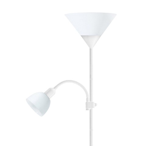 Lampa podłogowa PLATINET E27 + E14 biała (45177) Lampa podłogowa PLATINET E27 + E14 biała (45177)