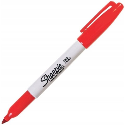 Marker permanetny SHARPIE FINE czerwony S0810940 Marker permanetny SHARPIE FINE czerwony S0810940