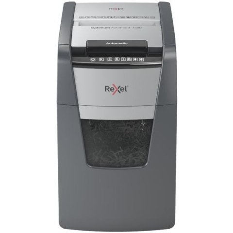 Niszczarka REXEL Optimum AutoFeed+ 150M P5, 150 kartek, kosz 44L 2020150MEU Niszczarka REXEL Optimum AutoFeed+ 150M P5, 150 kartek, kosz 44L 2020150MEU