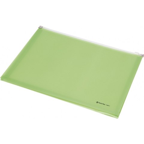 Koperta z suwakiem A4 zielona przestrzenna C4611 0410-0038-04 Panta Plast Koperta z suwakiem A4 zielona przestrzenna C4611 0410-0038-04 Panta Plast