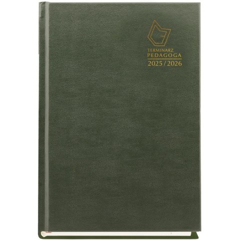 Terminarz PEDAGOGA 2025/2026 ZIELONY T-150V-Z Michalczyk i Prokop Terminarz PEDAGOGA 2025/2026 ZIELONY T-150V-Z Michalczyk i Prokop