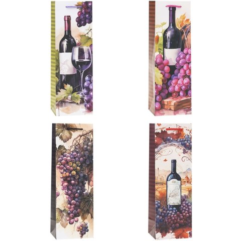 Torebka prezentowa 12x36x9cm Lux TBF-24048-BB ROZETTE Torebka prezentowa 12x36x9cm Lux TBF-24048-BB ROZETTE
