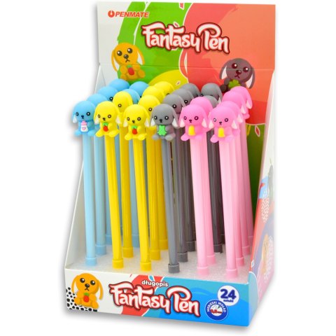 Długopis fantazyjny PIESEK KŁAPOUCH 0,8mm niebieski TT8516 PENMATE Długopis fantazyjny PIESEK KŁAPOUCH 0,8mm niebieski TT8516 PENMATE
