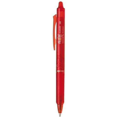 Pióro kulkowe FRIXION CLICKER 1mm czerwone PIBLRT-FR10-R PILOT Pióro kulkowe FRIXION CLICKER 1mm czerwone PIBLRT-FR10-R PILOT