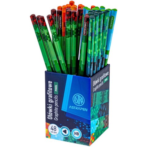 Ołówek grafitowy trójkątny HB Pixel One ASTRAPEN 206023002 ASTRA Ołówek grafitowy trójkątny HB Pixel One ASTRAPEN 206023002 ASTRA
