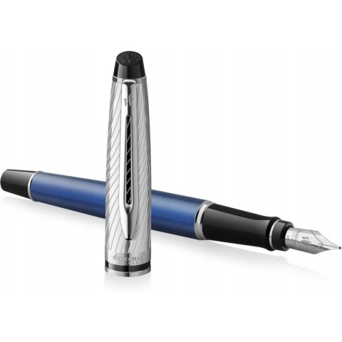 Pióro wieczne Expert Deluxe Metalic niebieski F CT 2187650 WATERMAN Pióro wieczne Expert Deluxe Metalic niebieski F CT 2187650 WATERMAN