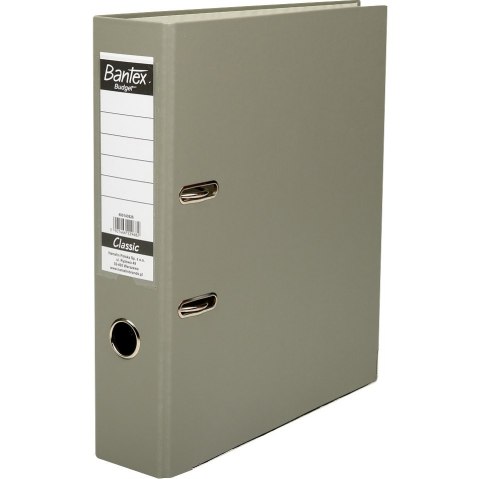 Segregator na dokumenty A4 75mm CLASSIC szary 400143826 BANTEX BUDGET Segregator na dokumenty A4 75mm CLASSIC szary 400143826 BANTEX BUDGET