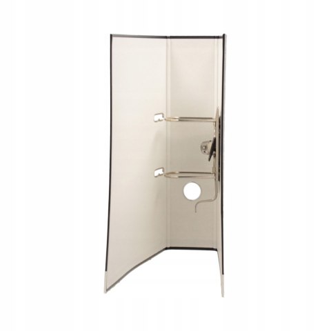 Segregator na dokumenty A4 80mm XXL grafitowy z szyną 100551795 BANTEX Segregator na dokumenty A4 80mm XXL grafitowy z szyną 100551795 BANTEX