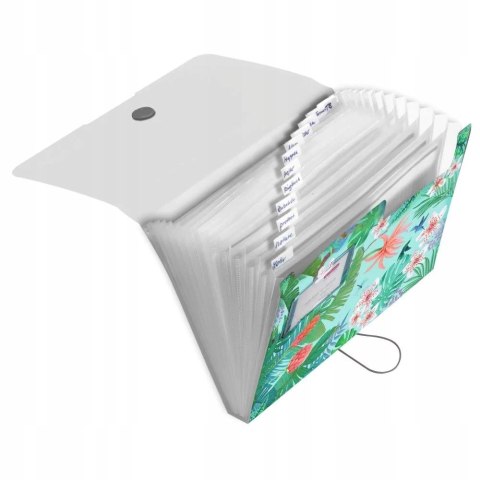 Teczka harmonijkowa na dokumenty A4 PP 12 przegródek LADYLIKE JUNGLE 50044016 HERLITZ Teczka harmonijkowa na dokumenty A4 PP 12 przegródek LADYLIKE JUNGLE 50044016 HERLITZ