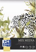 Blok malarski techniczny A4 MIX MEDIA 25 kartek 225g 400166123 OXFORD