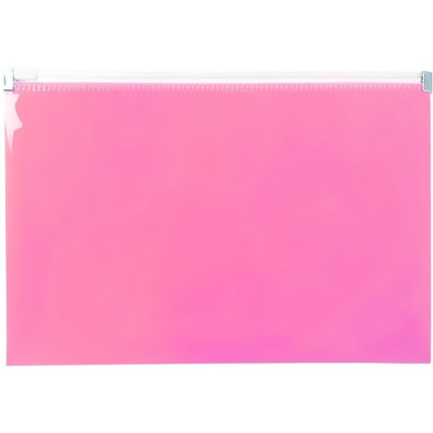 Teczka na dokumenty A5 na suwak PP pastelowy różowy TSP-A5-01 BIURFOL Teczka na dokumenty A5 na suwak PP pastelowy różowy TSP-A5-01 BIURFOL