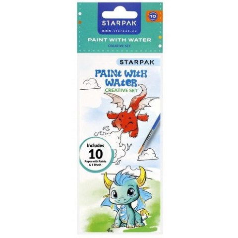 Zestaw kreatywny malowanie wodą BOY 529935 STARPAK Zestaw kreatywny malowanie wodą BOY 529935 STARPAK
