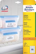 Etykieta ZF 38,1x21,2mm biała (25ark) L7971-25 AVERY ZWECKFORM