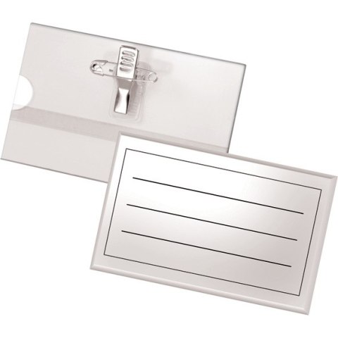 Identyfikator 90mm x 55mm GI001 TETIS Identyfikator 90mm x 55mm GI001 TETIS