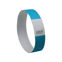 Opaski na rękę 256x19mm (50 arkuszy = 500 opasek) neonowe niebieskie TYVBL-50 AVERY