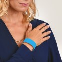 Opaski na rękę 256x19mm (50 arkuszy = 500 opasek) neonowe niebieskie TYVBL-50 AVERY