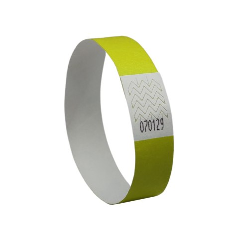 Opaski na rękę 256x19mm (50 arkuszy = 500 opasek) neonowe żółte TYVYW-50 AVERY Opaski na rękę 256x19mm (50 arkuszy = 500 opasek) neonowe żółte TYVYW-50 AVERY